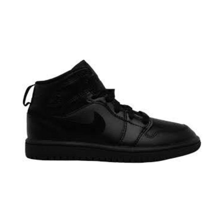 Order (PS) Air Jordan 1 Mid 'Hitam' 640734-090