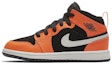 Buy (PS) Air Jordan 1 Mid 'Hitam Jingga' 640734-062