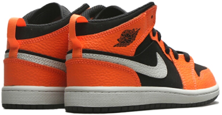 (PS) Air Jordan 1 Mid 'Hitam Jingga' 640734-062 Shop (PS) Air Jordan 1 Mid 'Hitam Jingga' 640734-062