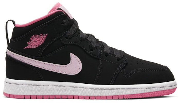 (PS) Air Jordan 1 Mid 'Hitam Digital Merah Jambu' 640737-066 Buy (PS) Air Jordan 1 Mid 'Hitam Digital Merah Jambu' 640737-066