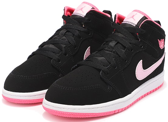 (PS) 에어 조던 1 미드 '블랙 디지털 핑크' 640737-066 Lookbook (PS) 에어 조던 1 미드 '블랙 디지털 핑크' 640737-066