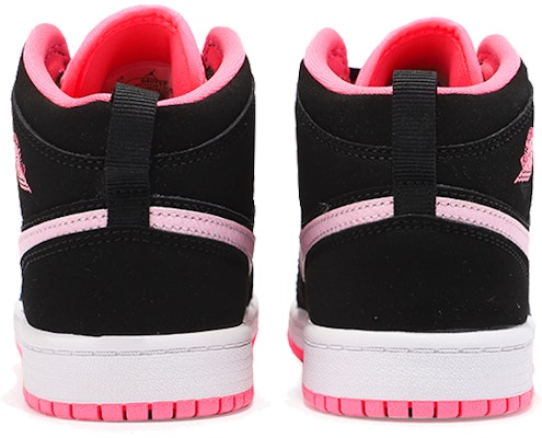 (PS) 에어 조던 1 미드 '블랙 디지털 핑크' 640737-066 Details for (PS) 에어 조던 1 미드 '블랙 디지털 핑크' 640737-066