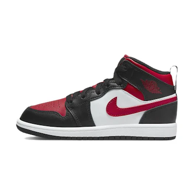 (PS) Jordan 1 Mid 'Black Fire Red'