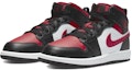 Lookbook (PS) Air Jordan 1 Mid 'Negro Fuego Rojo' 640734-079