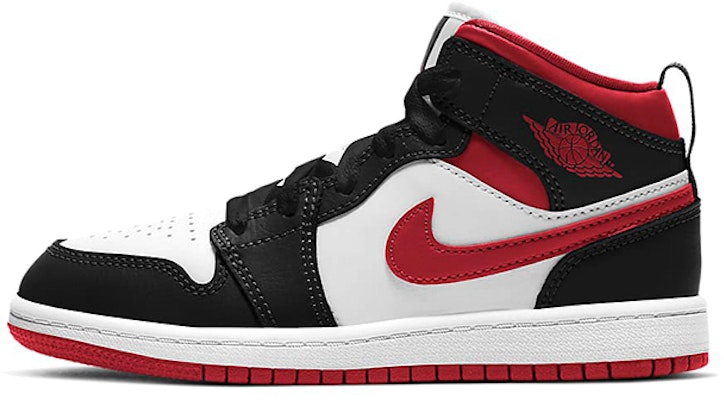 (PS) Air Jordan 1 Mid 'Hitam Gym Merah' 640734-122 Buy (PS) Air Jordan 1 Mid 'Hitam Gym Merah' 640734-122