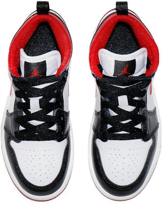 (PS) Air Jordan 1 Mid 'Hitam Gym Merah' 640734-122 Shop (PS) Air Jordan 1 Mid 'Hitam Gym Merah' 640734-122