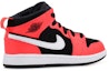 Shop (PS) エア ジョーダン 1 ミッド "ブラック/インフラレッド23" 640734-061