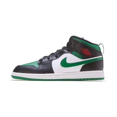 (PS) Jordan 1 Mid 'Black Pine Green'