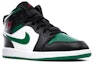 Lookbook (學齡前)Air Jordan 1 Mid 'Black Pine Green' 640734-067