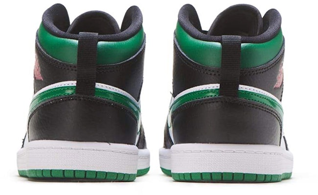 (學齡前)Air Jordan 1 Mid 'Black Pine Green' 640734-067 Purchase (學齡前)Air Jordan 1 Mid 'Black Pine Green' 640734-067