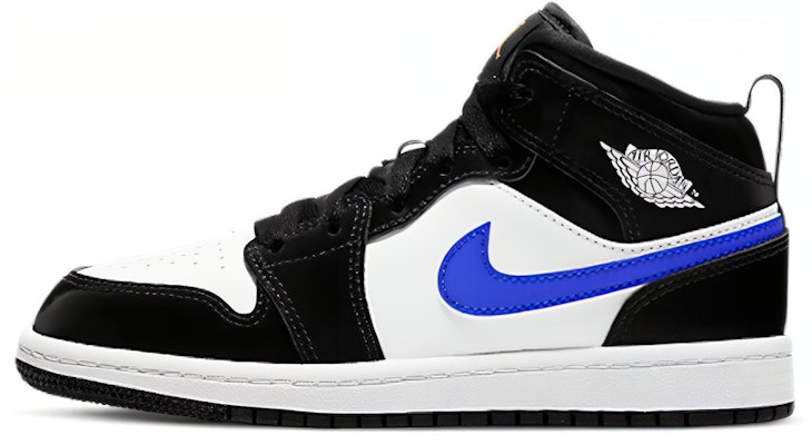 (PS) Air Jordan 1 Mid 'Hitam Racer Biru' 640734-084 Buy (PS) Air Jordan 1 Mid 'Hitam Racer Biru' 640734-084
