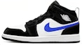 Buy (PS) Air Jordan 1 Mid 'Hitam Racer Biru' 640734-084