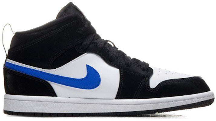 (PS) Air Jordan 1 Mid '黑色竞速蓝' 640734-084 Order (PS) Air Jordan 1 Mid '黑色竞速蓝' 640734-084