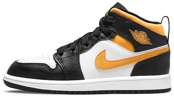(PS) 에어 조던 1 미드 '블랙 유니버시티 골드' 640734-177 Buy (PS) 에어 조던 1 미드 '블랙 유니버시티 골드' 640734-177
