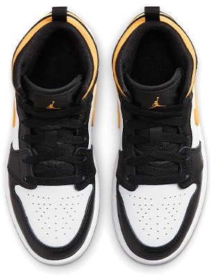 (PS) 에어 조던 1 미드 '블랙 유니버시티 골드' 640734-177 Shop (PS) 에어 조던 1 미드 '블랙 유니버시티 골드' 640734-177