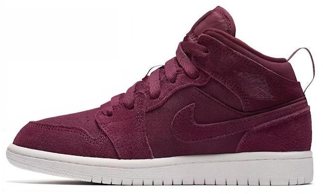 (PS) Air Jordan 1 Mid 'Bordeaux' Lelaki 640734-625 Buy (PS) Air Jordan 1 Mid 'Bordeaux' Lelaki 640734-625