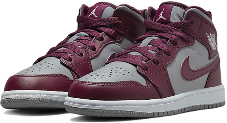 (PS) Air Jordan 1 Mid 'Cherrywood Merah' DQ8424-615 Lookbook (PS) Air Jordan 1 Mid 'Cherrywood Merah' DQ8424-615