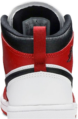 (PS) Air Jordan 1 Mid 'Chicago' Lelaki 640734-173 Sizing (PS) Air Jordan 1 Mid 'Chicago' Lelaki 640734-173