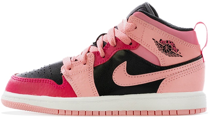 (幼童) Air Jordan 1 Mid '珊瑚粉' 640734-662 Buy (幼童) Air Jordan 1 Mid '珊瑚粉' 640734-662
