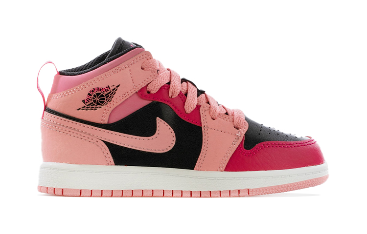 Order (幼童) Air Jordan 1 Mid '珊瑚粉' 640734-662