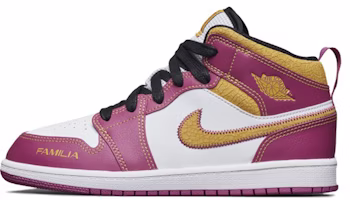 (Preschool) Air Jordan 1 Mid 'Día de Muertos' DC0499-100