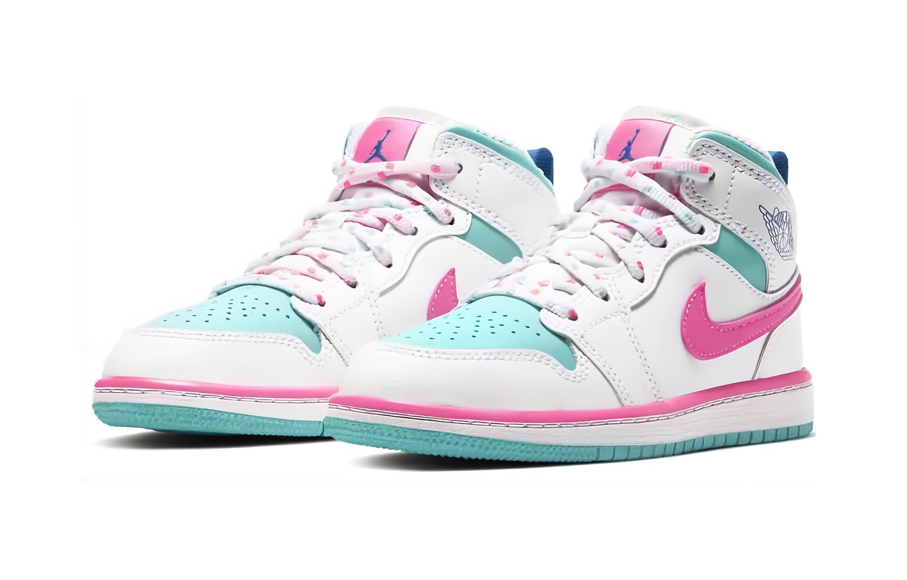 Order (PS) Air Jordan 1 Mid 'Rosa Digital' 640737-102