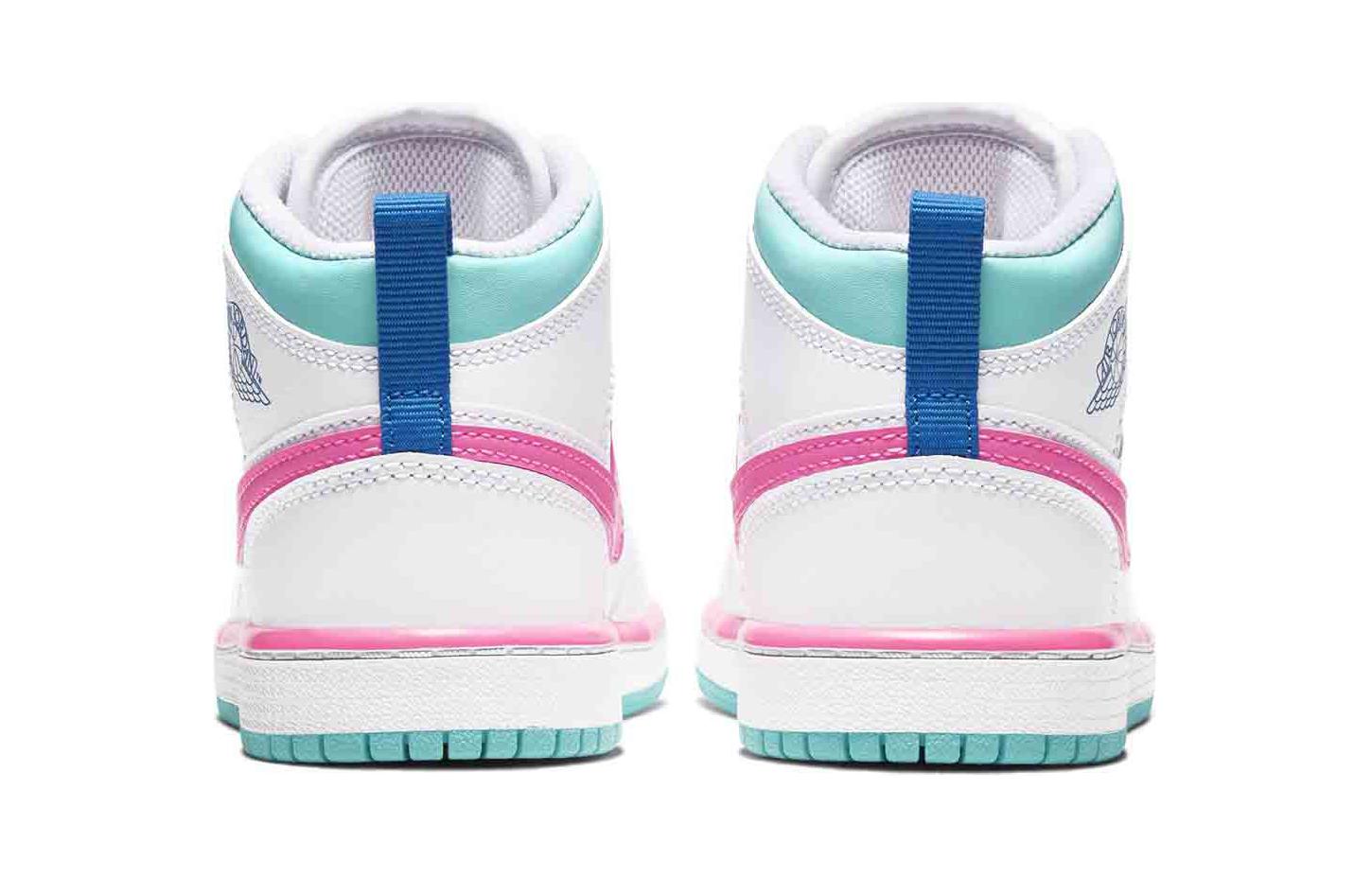 Shop (PS) Air Jordan 1 Mid 'Rosa Digital' 640737-102