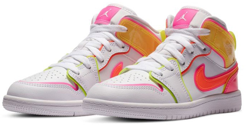 (PS) Air Jordan 1 Mid '火焰边缘' CV4612-100 Order (PS) Air Jordan 1 Mid '火焰边缘' CV4612-100