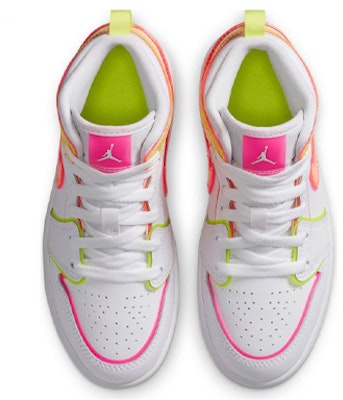 (學齡前)Air Jordan 1 中筒 '邊緣輝光' CV4612-100 Lookbook (學齡前)Air Jordan 1 中筒 '邊緣輝光' CV4612-100