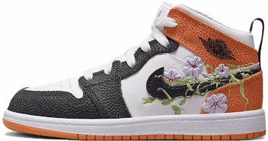 (Preschool) Air Jordan 1 Mid 'Floral' DQ8393-100 (Preschool) Air Jordan 1 Mid 'Floral' DQ8393-100