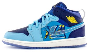 (Preschool) Air Jordan 1 Mid 'Fly' BV8173-400 (Preschool) Air Jordan 1 Mid 'Fly' BV8173-400