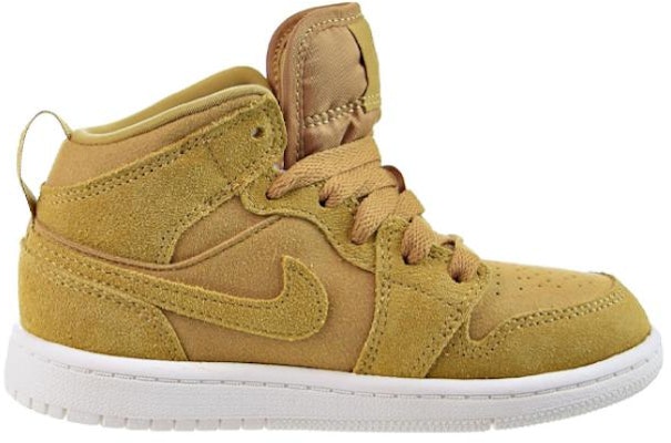 (Preschool) Air Jordan 1 Mid 'Golden Harvest' 640734-725 Order (Preschool) Air Jordan 1 Mid 'Golden Harvest' 640734-725