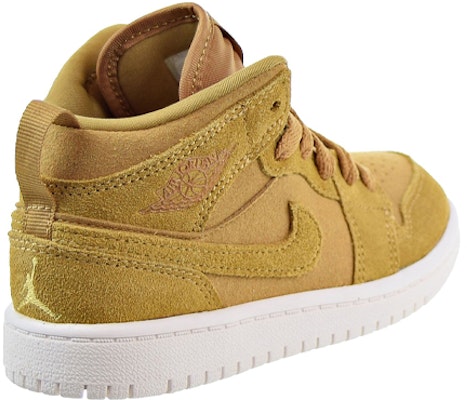 (Preschool) Air Jordan 1 Mid 'Golden Harvest' 640734-725 Purchase (Preschool) Air Jordan 1 Mid 'Golden Harvest' 640734-725