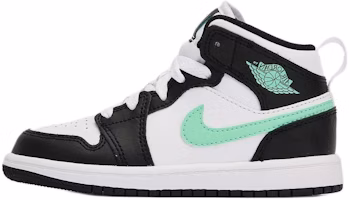 (Preschool) Air Jordan 1 Mid 'Green Glow' DQ8424-103 (Preschool) Air Jordan 1 Mid 'Green Glow' DQ8424-103