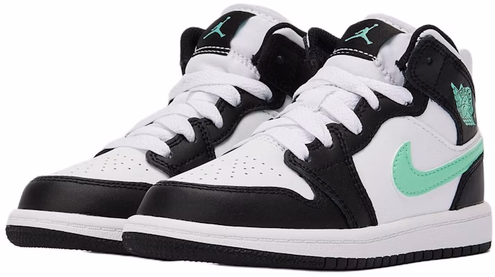 (Preschool) Air Jordan 1 Mid 'Green Glow' DQ8424-103 Order (Preschool) Air Jordan 1 Mid 'Green Glow' DQ8424-103