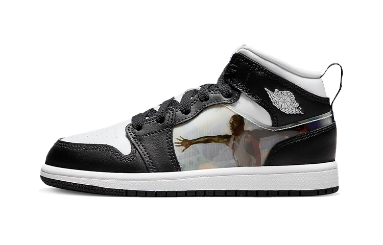Buy (PS) Air Jordan 1 Mid 'Hologram' Pria/Wanita Sepatu Sneakers DR9496-001