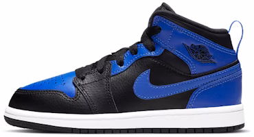 (Preschool) Air Jordan 1 Mid 'Hyper Royal' 640734-077