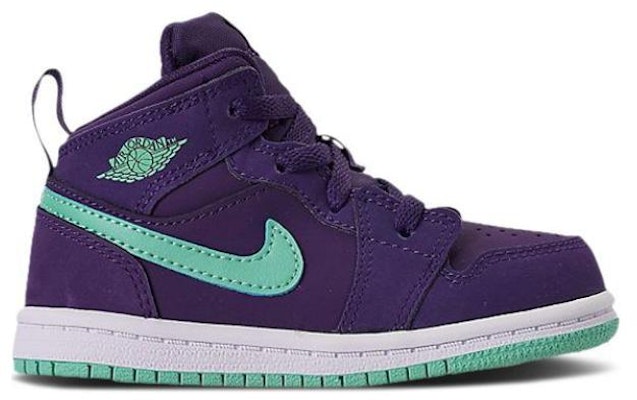 (Preschool) Air Jordan 1 Mid 'Ink Emerald Rise' 640737-501 Order (Preschool) Air Jordan 1 Mid 'Ink Emerald Rise' 640737-501