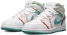 (PS) Air Jordan 1 Mid 'Knitted' Lelaki DM9648-100