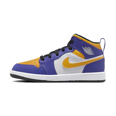 (PS) Jordan 1 Mid 'Lakers'