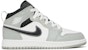 (PS) Air Jordan 1 Mid 'Kelabu Asap Cerah' 640734-078