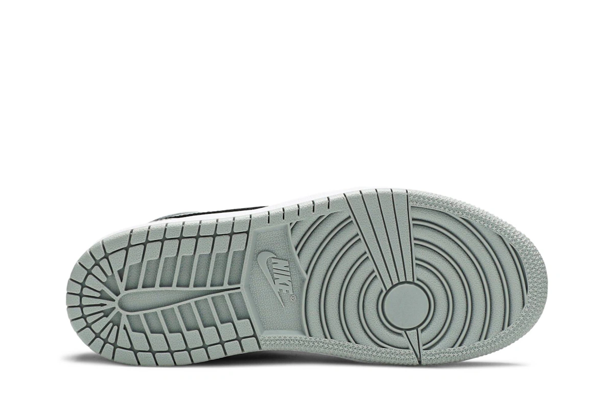 (Preschool) Air Jordan 1 Mid 'Light Smoke Grey' 640734-092