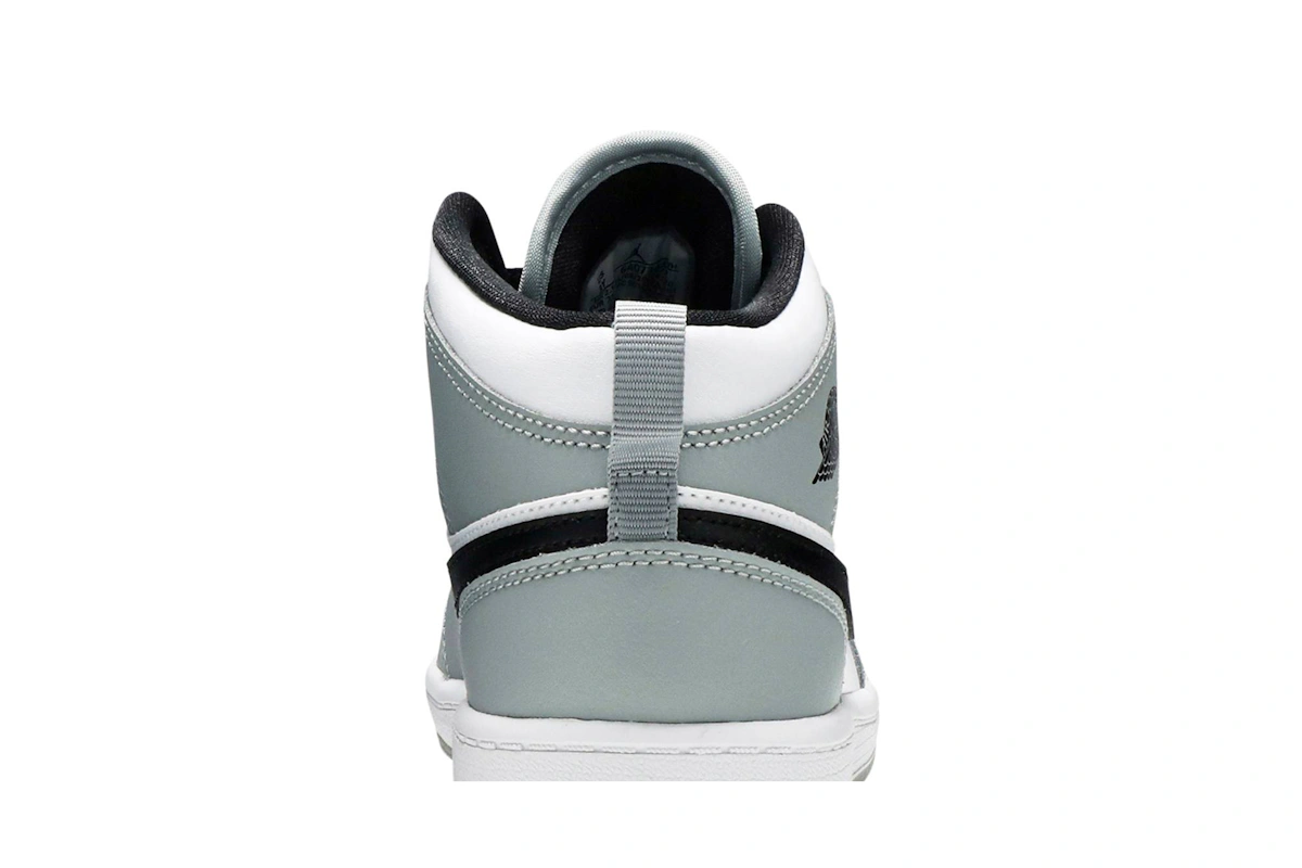(Preschool) Air Jordan 1 Mid 'Light Smoke Grey' 640734-092