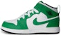 (PS) Air Jordan 1 Mid 'Lucky Green' Lelaki Hijau DQ8424-301