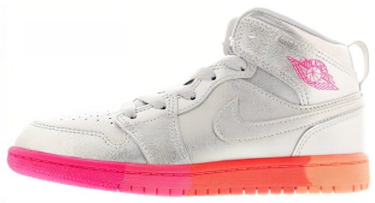 (PS) Air Jordan 1 Mid 'Perak Metalik Merah Jambu Merah Crimson' 640737-006 Buy (PS) Air Jordan 1 Mid 'Perak Metalik Merah Jambu Merah Crimson' 640737-006