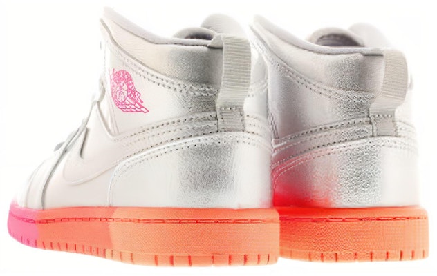 (PS) エアジョーダン1 MID メタリックシルバーピンク (AJ1 MIDメタリックSP) 640737-006 Shop (PS) エアジョーダン1 MID メタリックシルバーピンク (AJ1 MIDメタリックSP) 640737-006