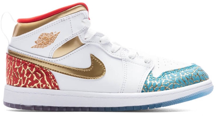 (PS) Air Jordan 1 Mid 'NC ke Chi' FB2210-100 Buy (PS) Air Jordan 1 Mid 'NC ke Chi' FB2210-100