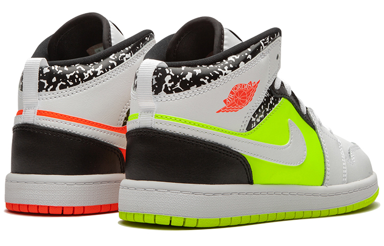 Purchase (PS) Air Jordan 1 Mid 'Notebook' Sepatu Sneakers Pria/Wanita Terkini 640734-870