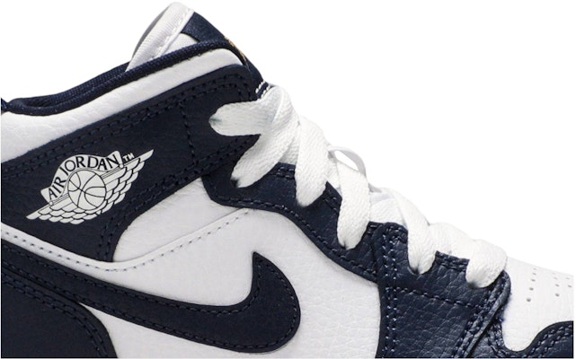(Preschool) Air Jordan 1 Mid 'Obsidian' 640734-174 Order (Preschool) Air Jordan 1 Mid 'Obsidian' 640734-174