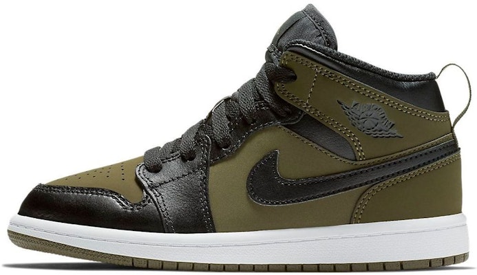 (PS) Air Jordan 1中帮“橄榄帆布” 640734-301 Buy (PS) Air Jordan 1中帮“橄榄帆布” 640734-301